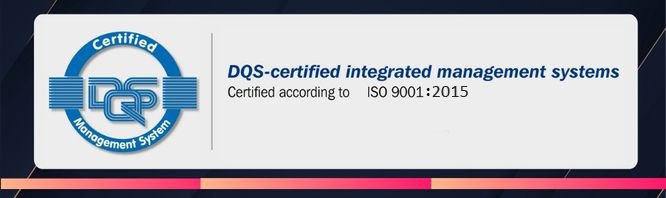 DQS Certified (ISO 9001:2015)